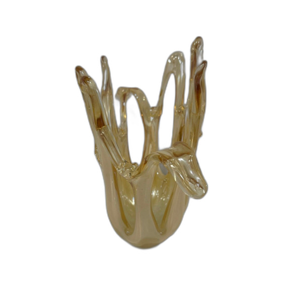 Vintage Italian Murano Style Art Glass Centerpiece Handmade in Italy - Picture 4 of 9